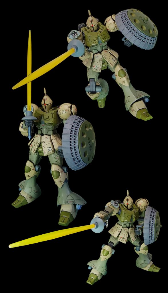 水星帰りの男:ギャンの武器とのコンパチ性はばっちりだ。例の武器を使うのに機体を少し強化してみるか