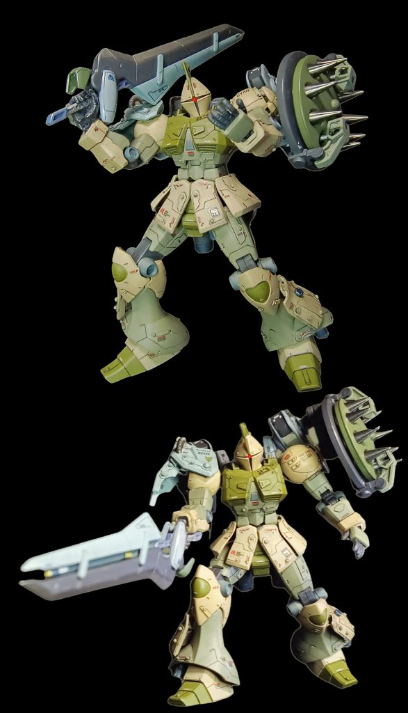 メインウェポンは、バスターソード。*こいつを持つとなぜか柄が悪くなるのはOO世界の名残か?