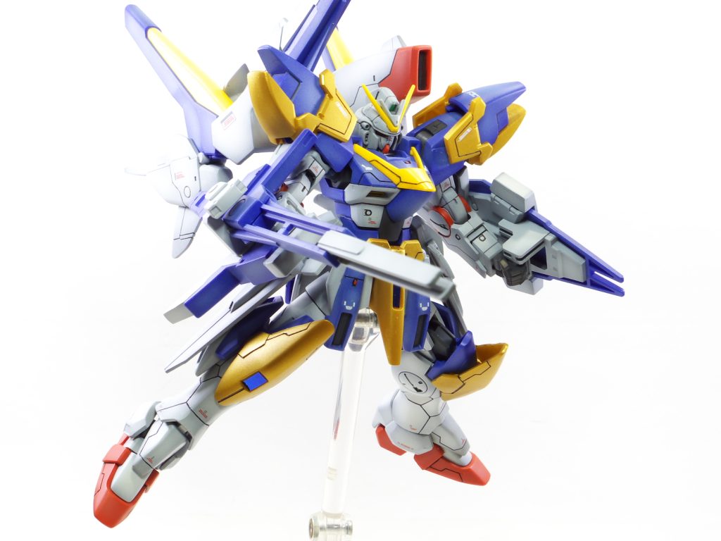 HGUC V2アサルトバスターガンダム–3枚目/制作者：gunplacraft