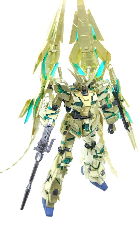 ユニコーンガンダム3号機 フェネクス(デストロイモード)(ナラティブVer.)(最終決戦仕様)–3枚目/制作者：かえる