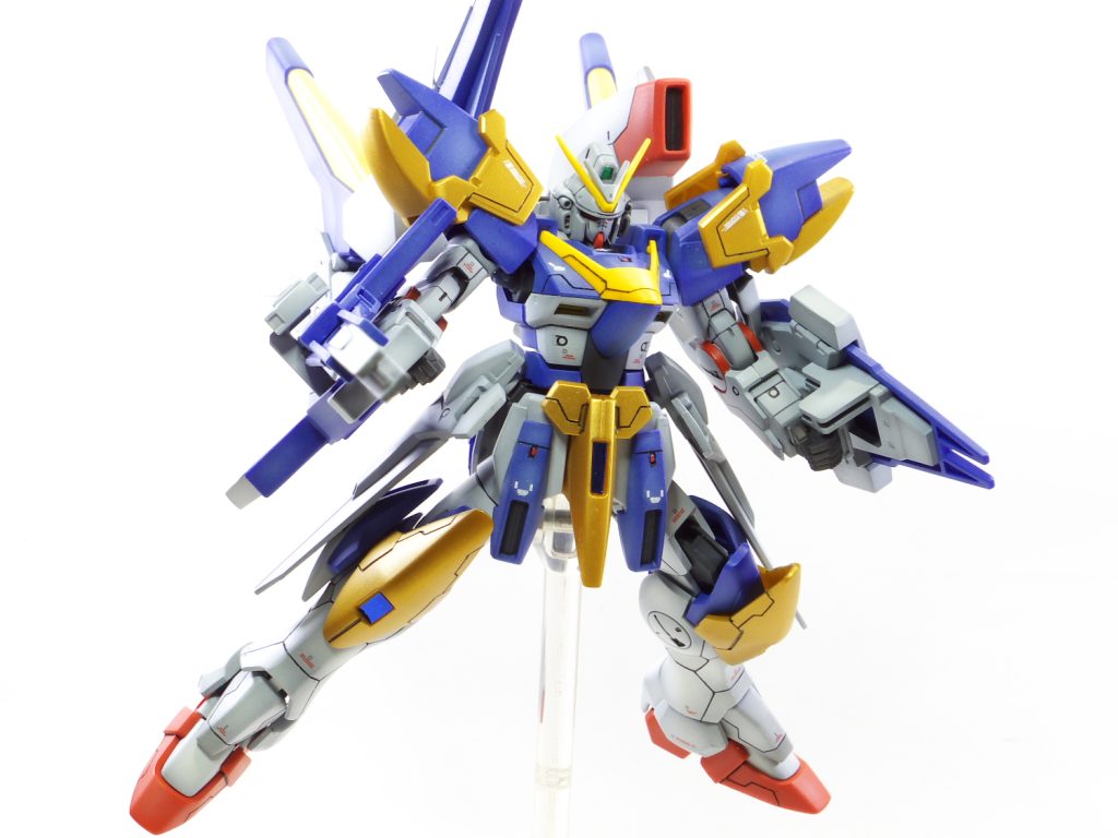 HGUC V2アサルトバスターガンダム–4枚目/制作者：gunplacraft