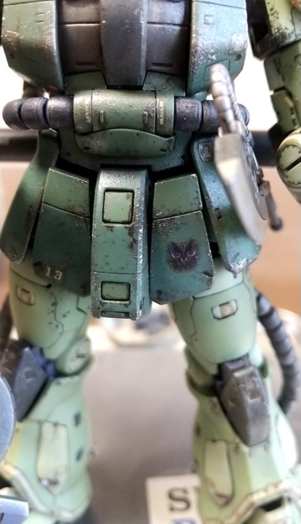 ここら辺の錆感は気に入ってます