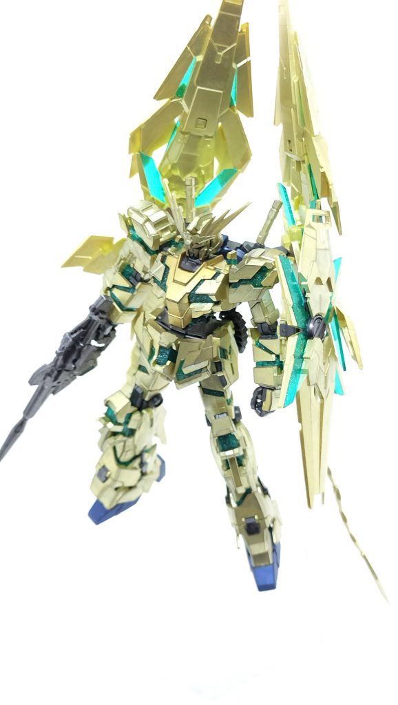 ユニコーンガンダム3号機 フェネクス(デストロイモード)(ナラティブVer.)(最終決戦仕様)–5枚目/制作者：かえる