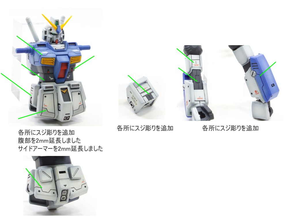 HGUC ガンダム NT-1 アレックス–2枚目/制作者：gunplacraft