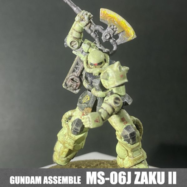 ガンダムアッセンブル ザクⅡ ①