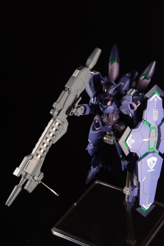 ■武装あり状態ビームスナイパーライフルは3Dプリンタでフルスクラッチしました