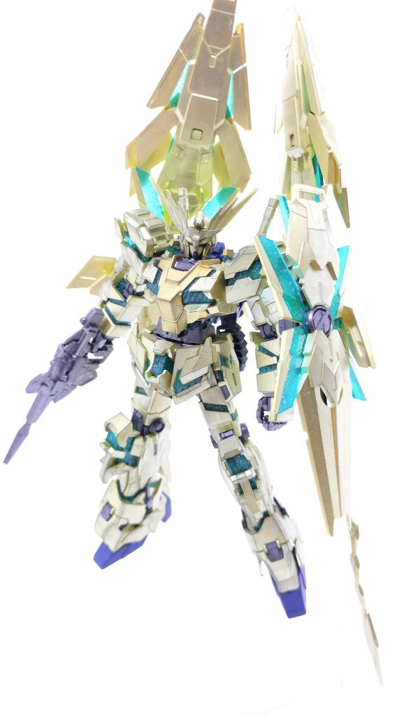 ユニコーンガンダム3号機 フェネクス(デストロイモード)(ナラティブVer.)(最終決戦仕様)–8枚目/制作者：かえる
