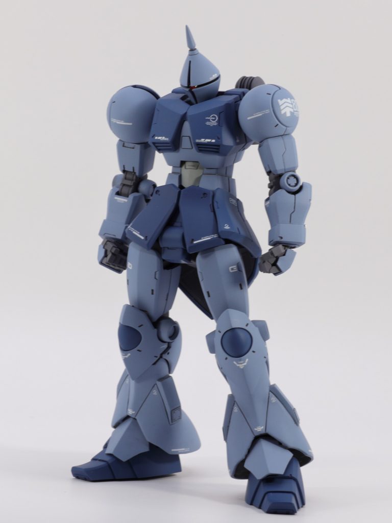 ちょっとマッシブな印象のギャンになりましたね。