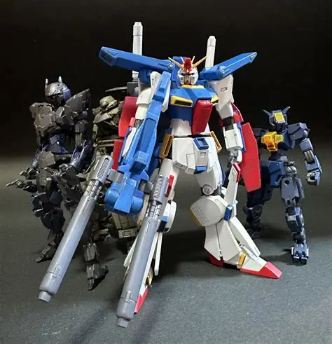 連休製作　ZZガンダム　その他