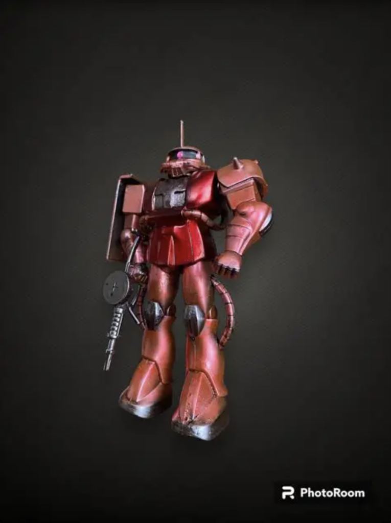 下半身の合わせ目がなんとなく消えました。