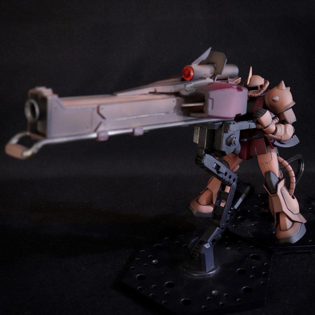 シャア専用ザクⅡ–3枚目/制作者：ひじりネットとスカイちゃん