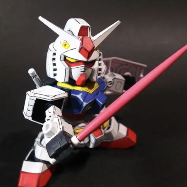 ガンプラ　SDガンダムEXスタンダード　筆塗り　全塗装　完成品　台座付き ガンプラ SDガンダムEXスタンダード 筆塗り 全塗装 完成品