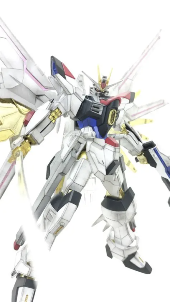 マイティーストライクフリーダムガンダム–6枚目/制作者：かえる