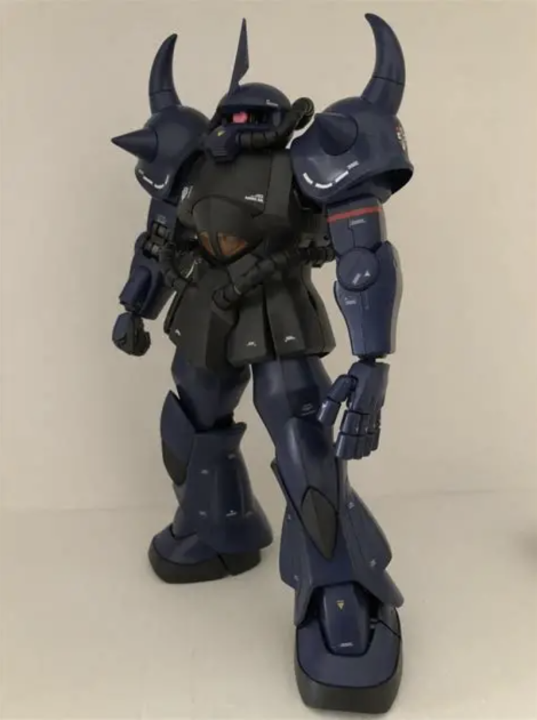 箱絵テイストで！ザクIIは先行量産型に整備してしまいましたので。。