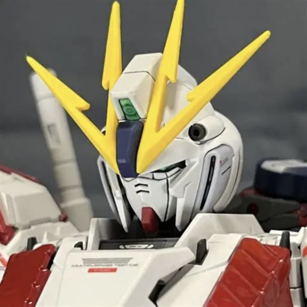 MGナラティブ　サイコフレーム塗装