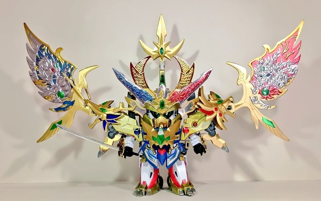 輝神大将軍獅龍凰 輝羅鋼極彩 クロームマーカー塗装