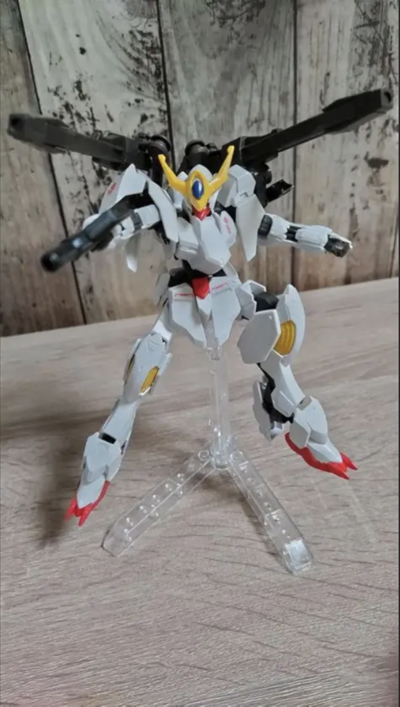 ずっとバルバトスにダインスレイヴをつけたかったのでつけてみました。