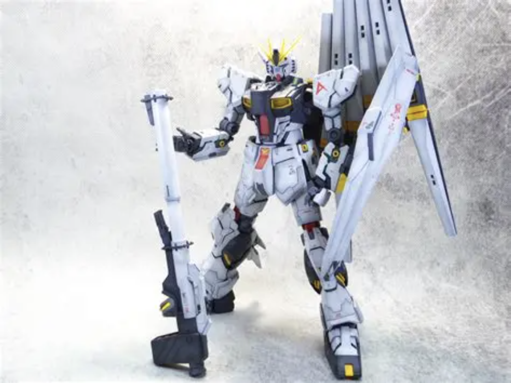 MG νガンダム ver.ka–4枚目/制作者：gunplacraft