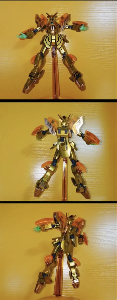 ROBOT魂-シャイニングガンダム•明鏡止水–2枚目/制作者：risuisei