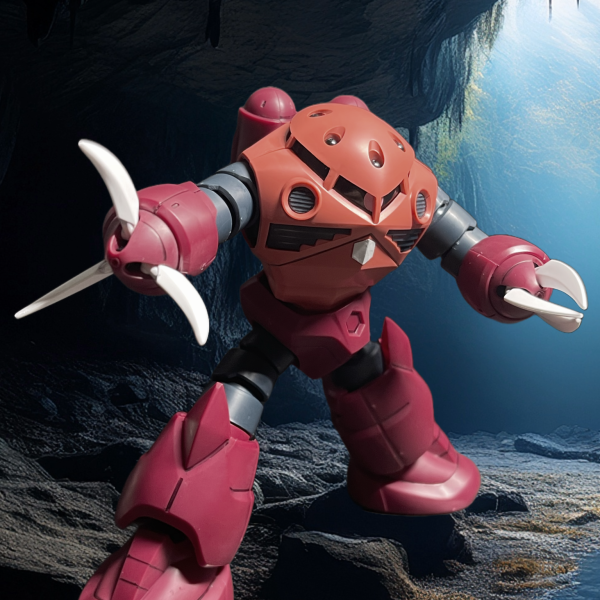 初めてのHGに挑戦！シャア専用ズゴックを作りました！