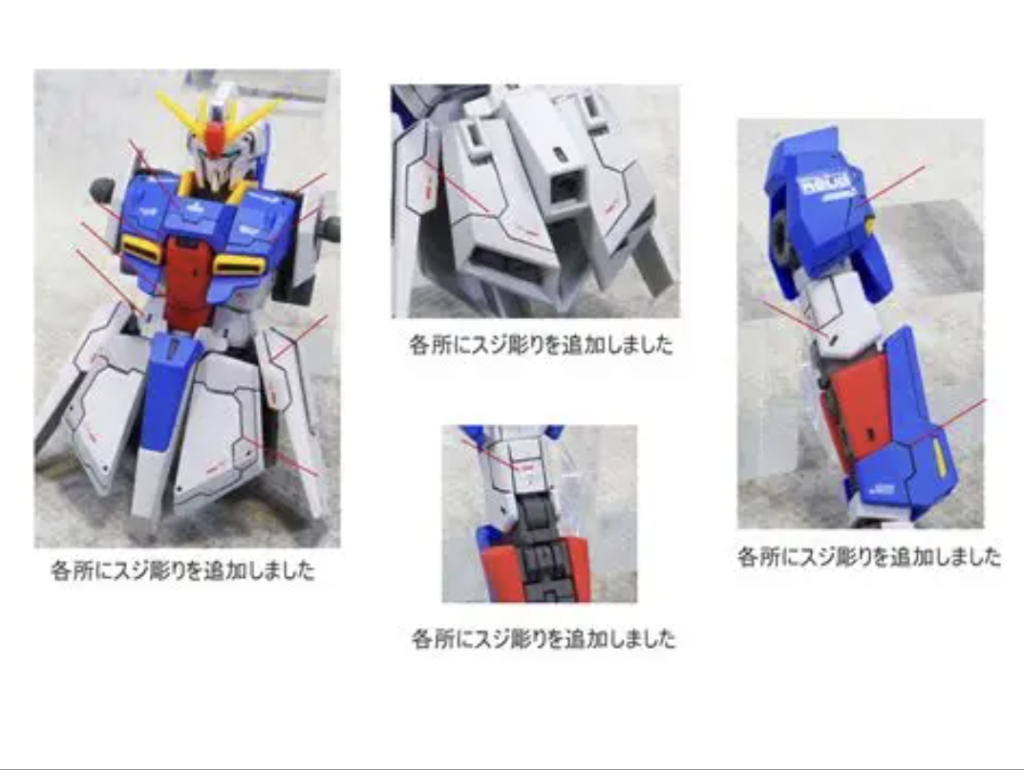 HGUC ZZガンダム–5枚目/制作者：gunplacraft