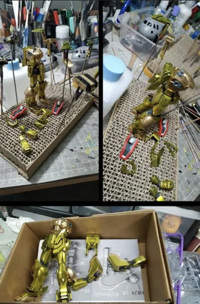 ROBOT魂-シャイニングガンダム•明鏡止水–2枚目/制作者：risuisei