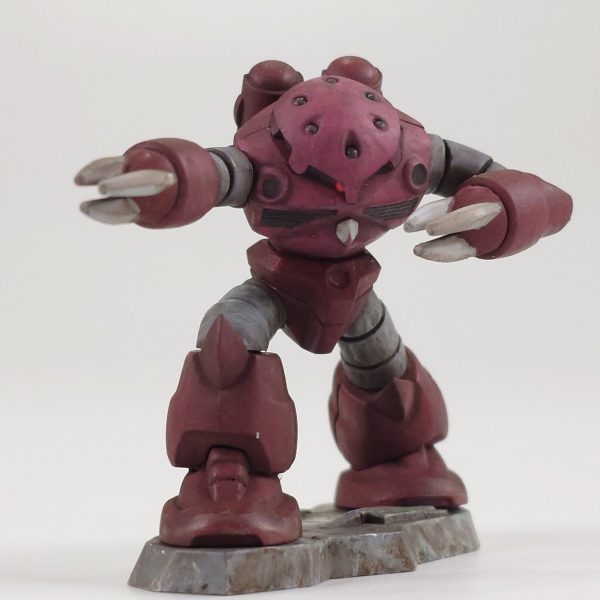 MGズゴック 1/100 【ガルマ・ザビ専用カラー】オリジナル作品　(全塗装) Z'GOK Ver.HN＋ 【ズゴック 全塗装 改造】｜ひじりネットと