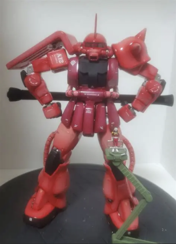 悪魔の騎士ポーズ