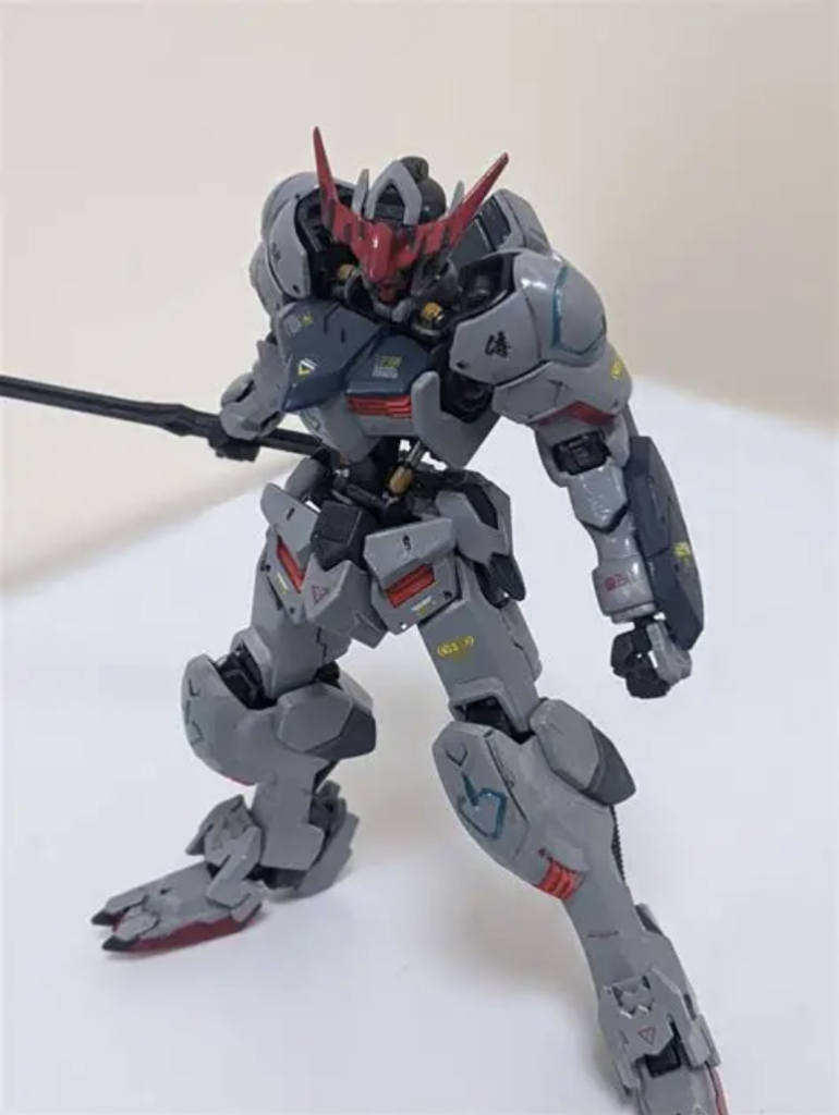 鉄血キットをまたゲット出来たら次こそ焦らず丁寧に製作したい(´；ω；｀)です。