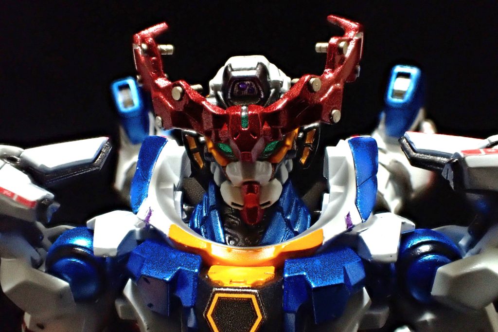 HG 1/144 GQuuuuuuX メタリック塗装