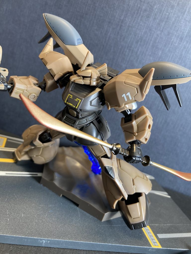 アッガイ火力型に続き、バトオペ2機体は2体目になりました(^^次は、ジムカスタム(キット未入手)ジムドミナンス(HGが無い・・・)を作りたいところ。