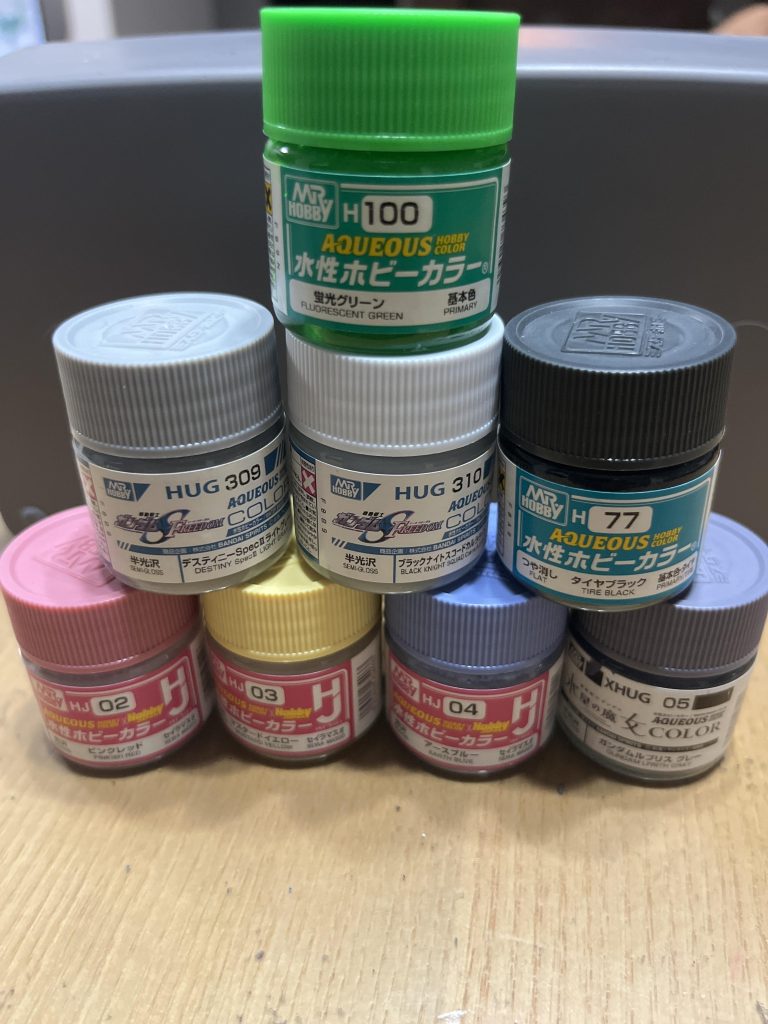 今回使用した塗料です