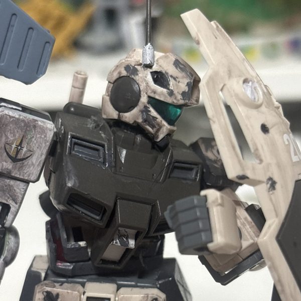 ジムコマンド腹部起動改造