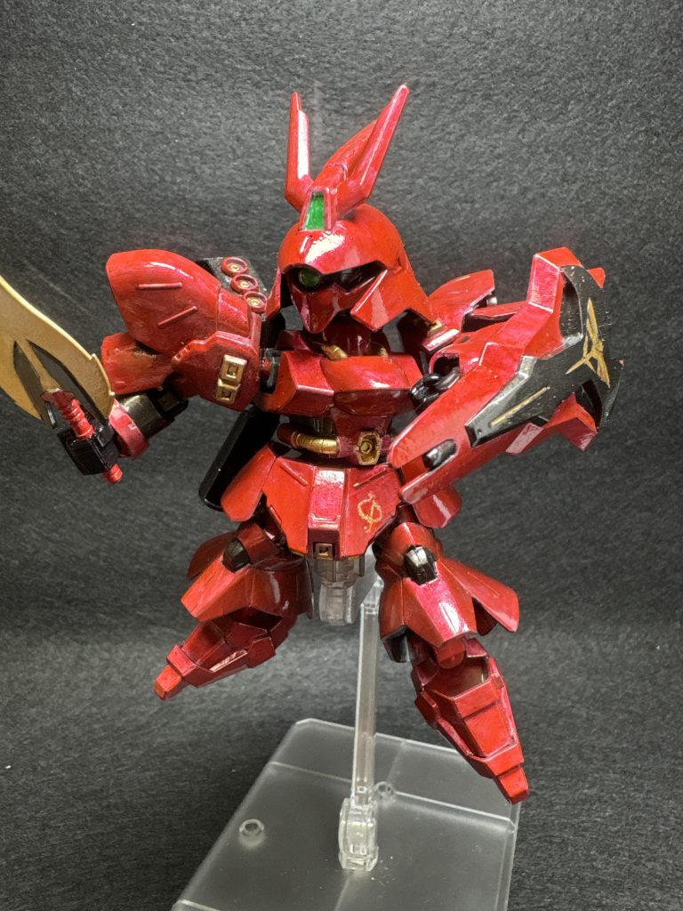 SD EX サザビー　筆塗りキャンディ塗装