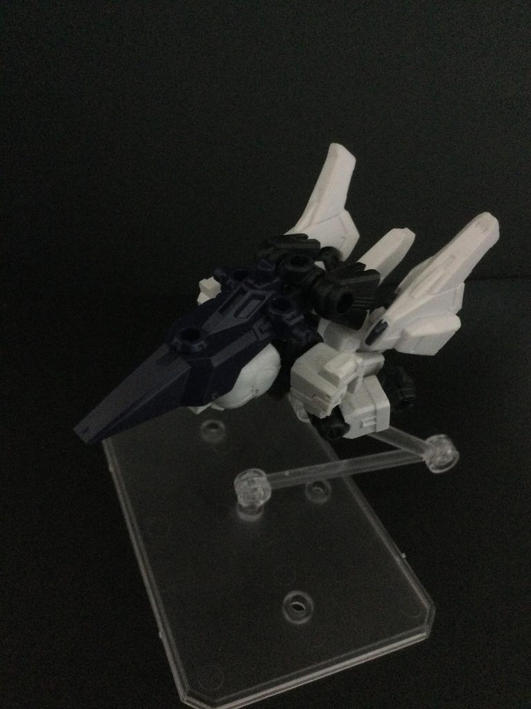 完成です!ビームガンとマシンガンはどっかいきました。