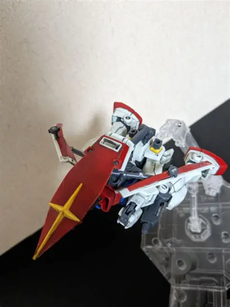 ＲＸ-78飛行モードＡ.Ｂ–3枚目/制作者：iinesisugitanokana