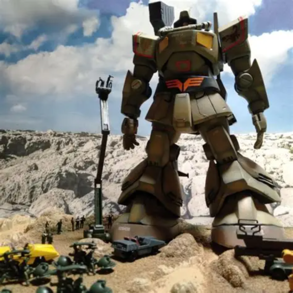 MGトロピカルテストタイプ・ドム　フレデリック・クランベリー大佐乗機　MGドム改造