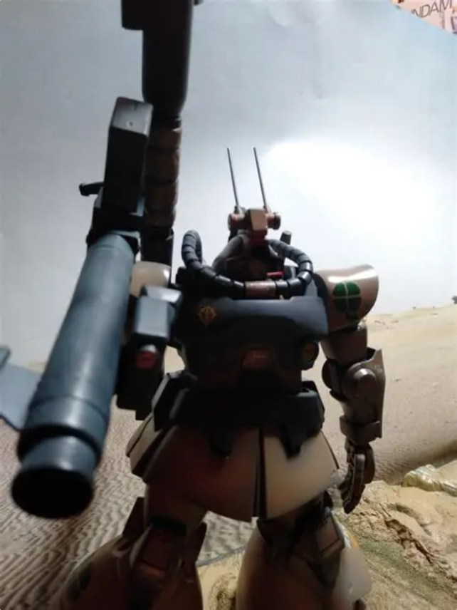 MG 量産型熱帯戦用ドム サンダーキャットこと、ロイ・グリンウッド少佐専用機
