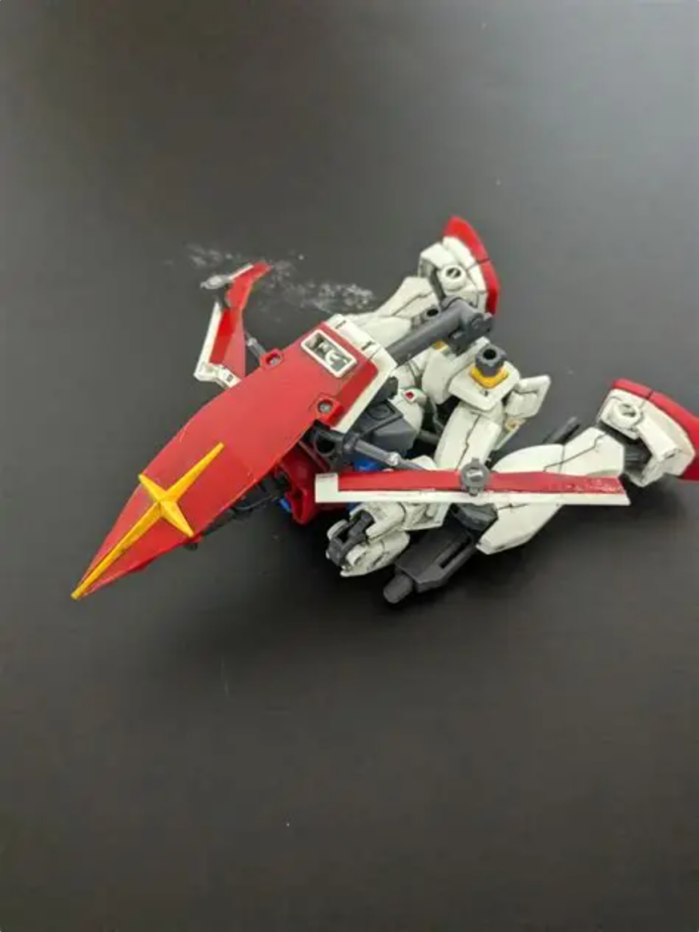 ＲＸ-78飛行モードＡ.Ｂ–2枚目/制作者：iinesisugitanokana