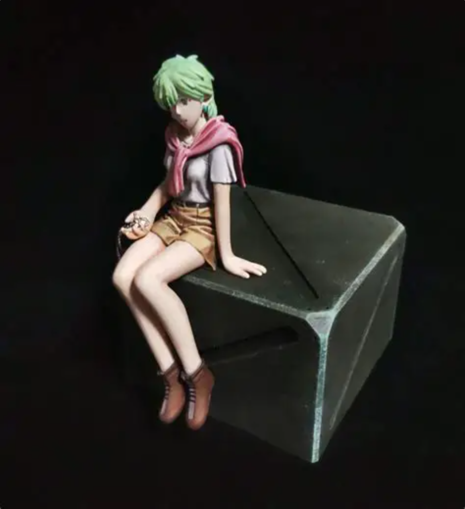 台座も作り直してみました　台座の方が出来が良かったりするかもです