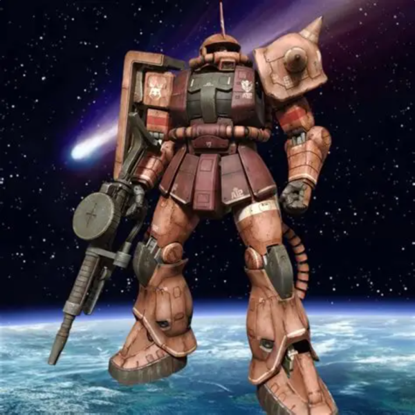 メガサイズザク シャア専用ザク｜あっきんさんのガンプラ作品