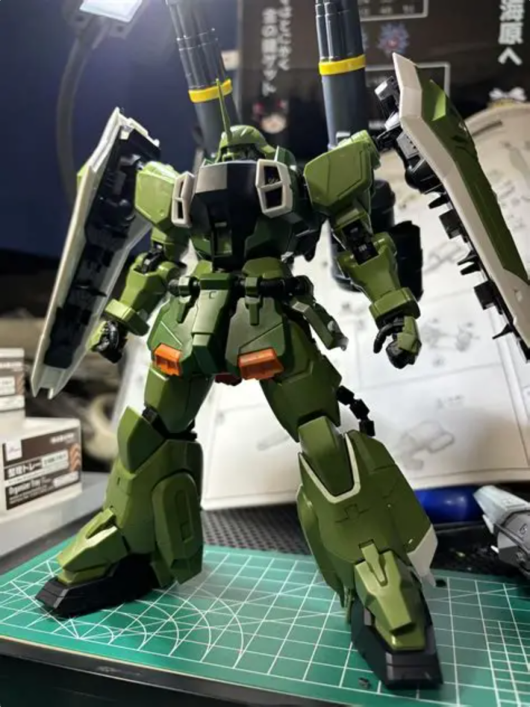 素組みの完成度が高すぎてビックリ！！何より足がいい！！