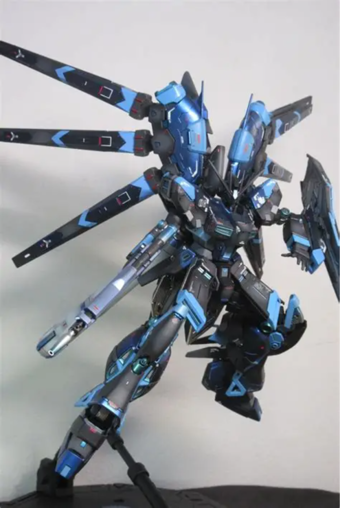 Hi-ν　ハイニューガンダム　（ブラックブルー）–2枚目/制作者：☆ぽんきち☆