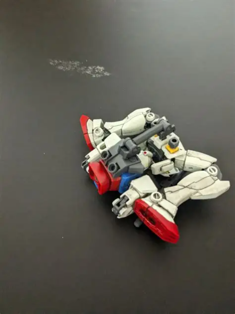 ＲＸ-78飛行モードＡ.Ｂ–4枚目/制作者：iinesisugitanokana