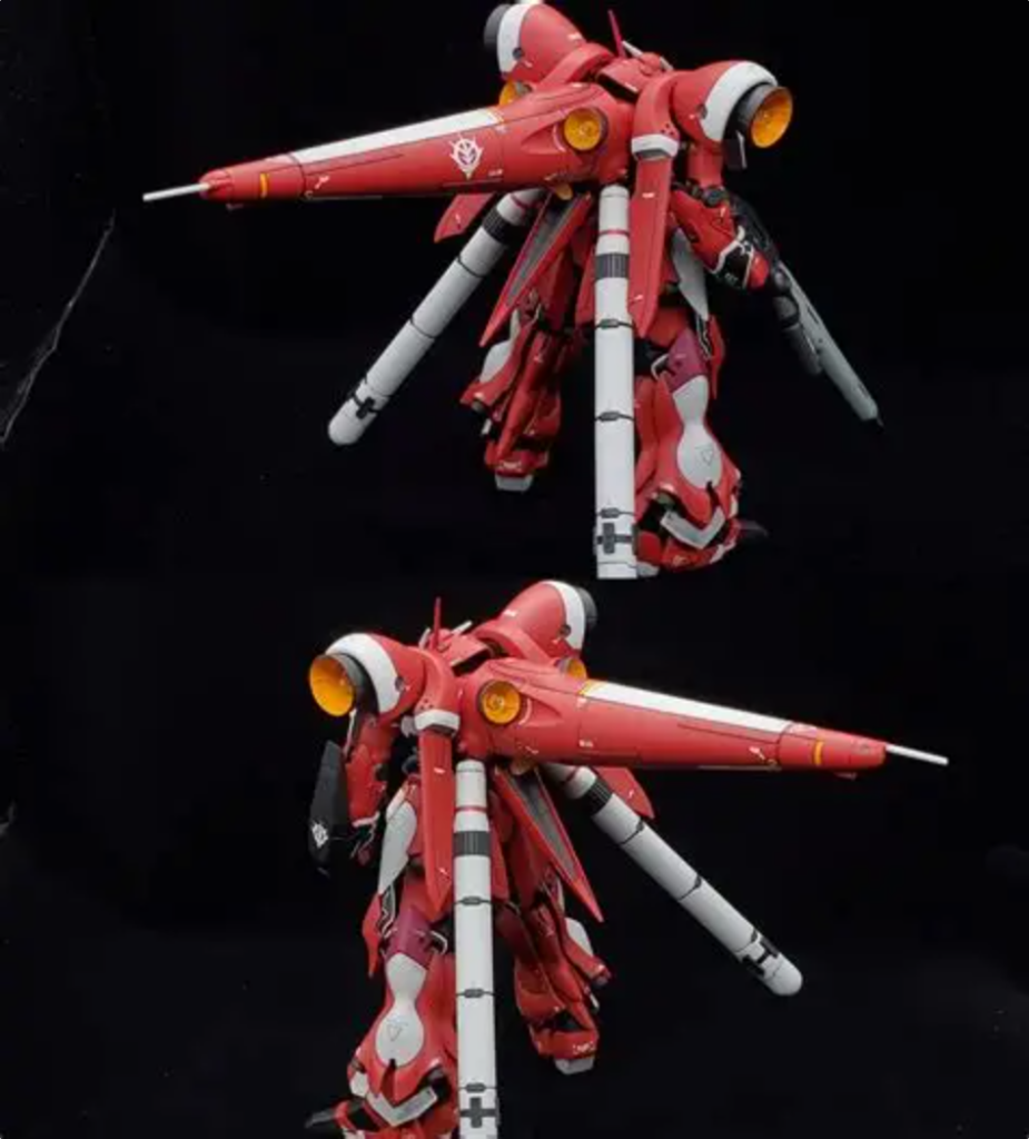 シュツルム・ブースターは装着しても自立できました。