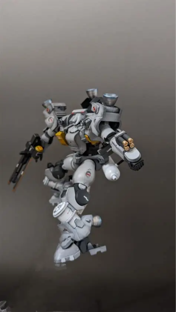 行き当たりばったりでしたが、バランスよくできたかとデカールが効いてないのが残念なのと消しゴムマジックが微妙です