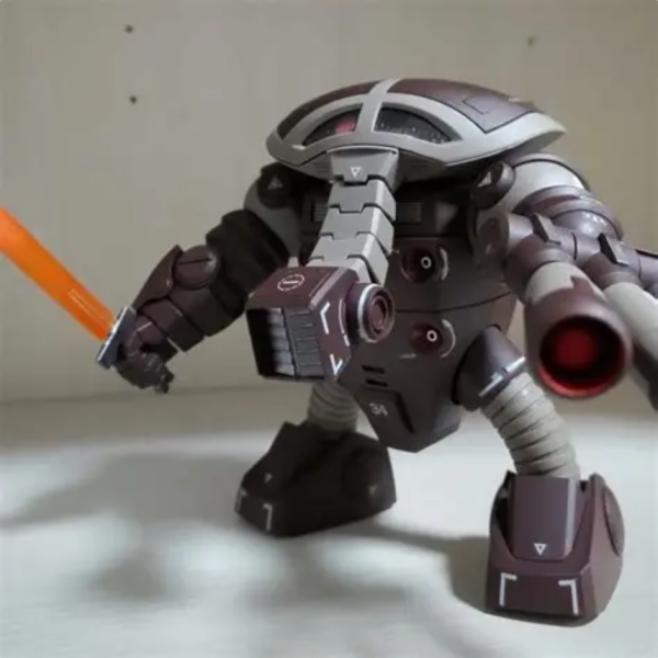 ジュアッグMSV　部分塗装　完成