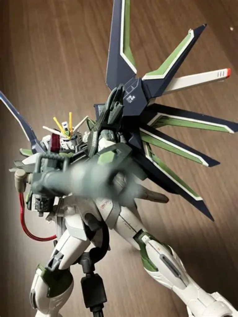 最後にサムネの全体像です。汚い仕上がりでしたが、最後まで見てくれてありがとうございましたー!!SEED系のデカールが欲しくなりました!