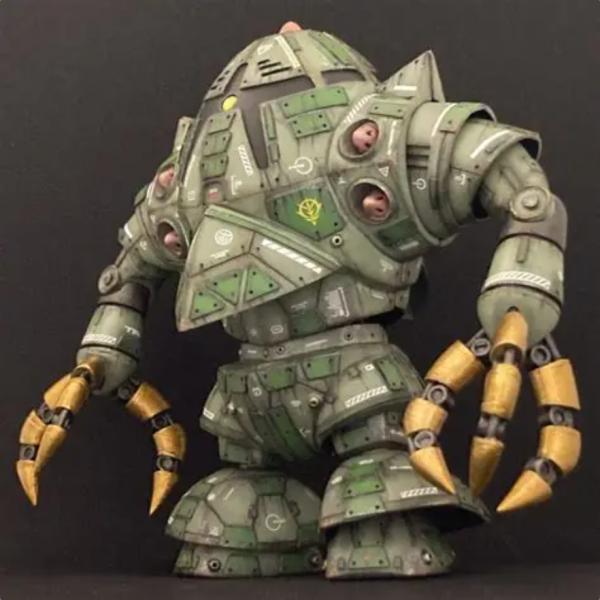 旧キット ゾック 1/144 改修