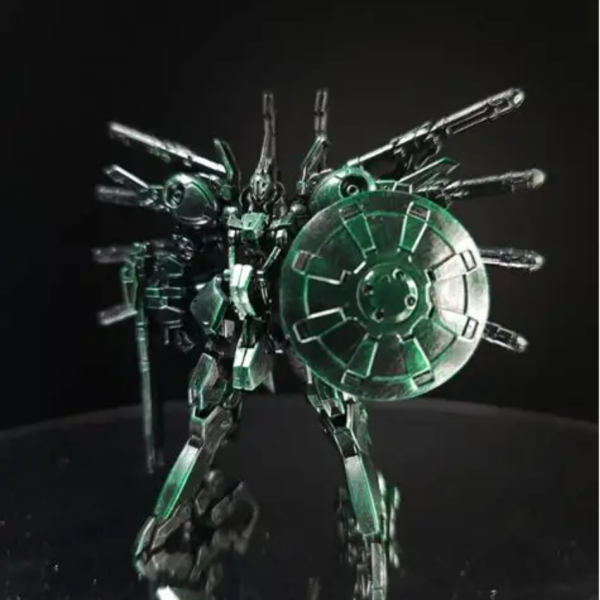 ガンダムアーティファクト パラスアテネ 超お手軽黒サフ&ドライブラシ仕上げ